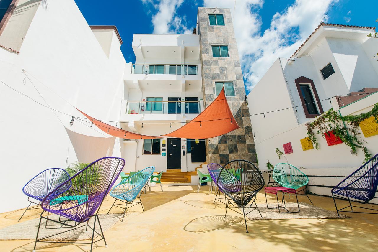 The Mermaid Hostel Beach (Adults Only) แคนคูน ภายนอก รูปภาพ
